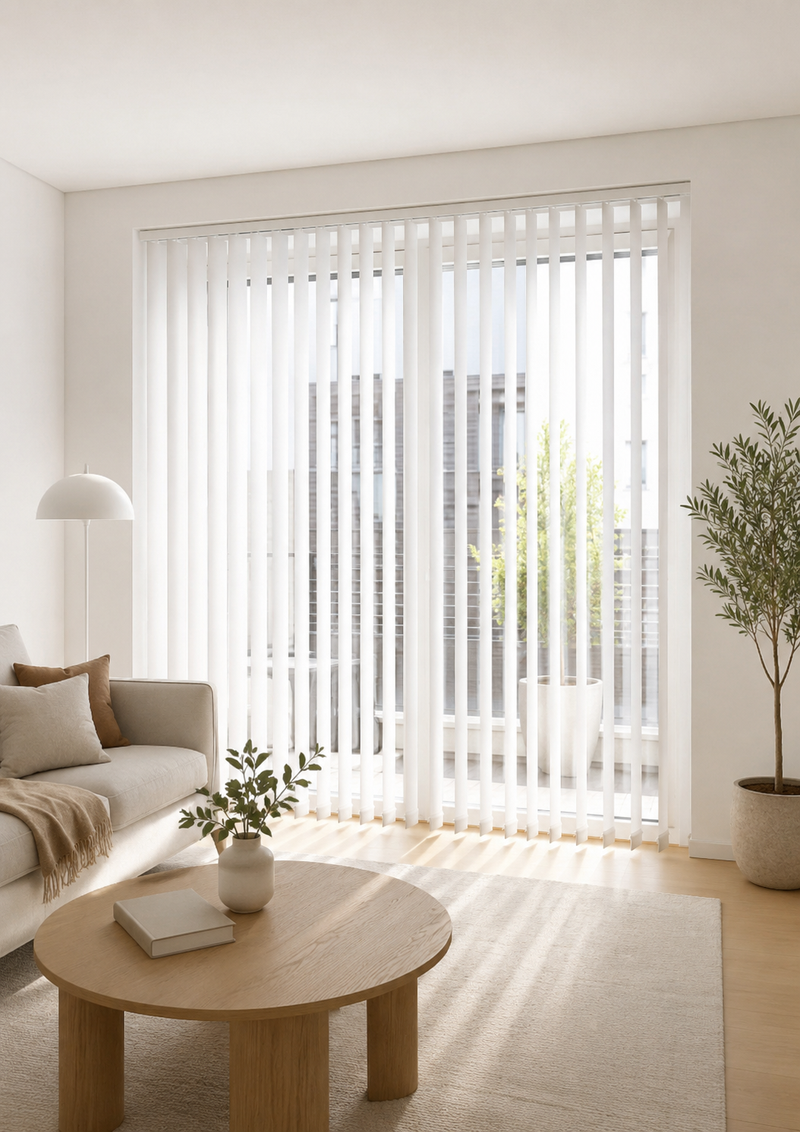 Vertical blinds inspiration for sliding doors