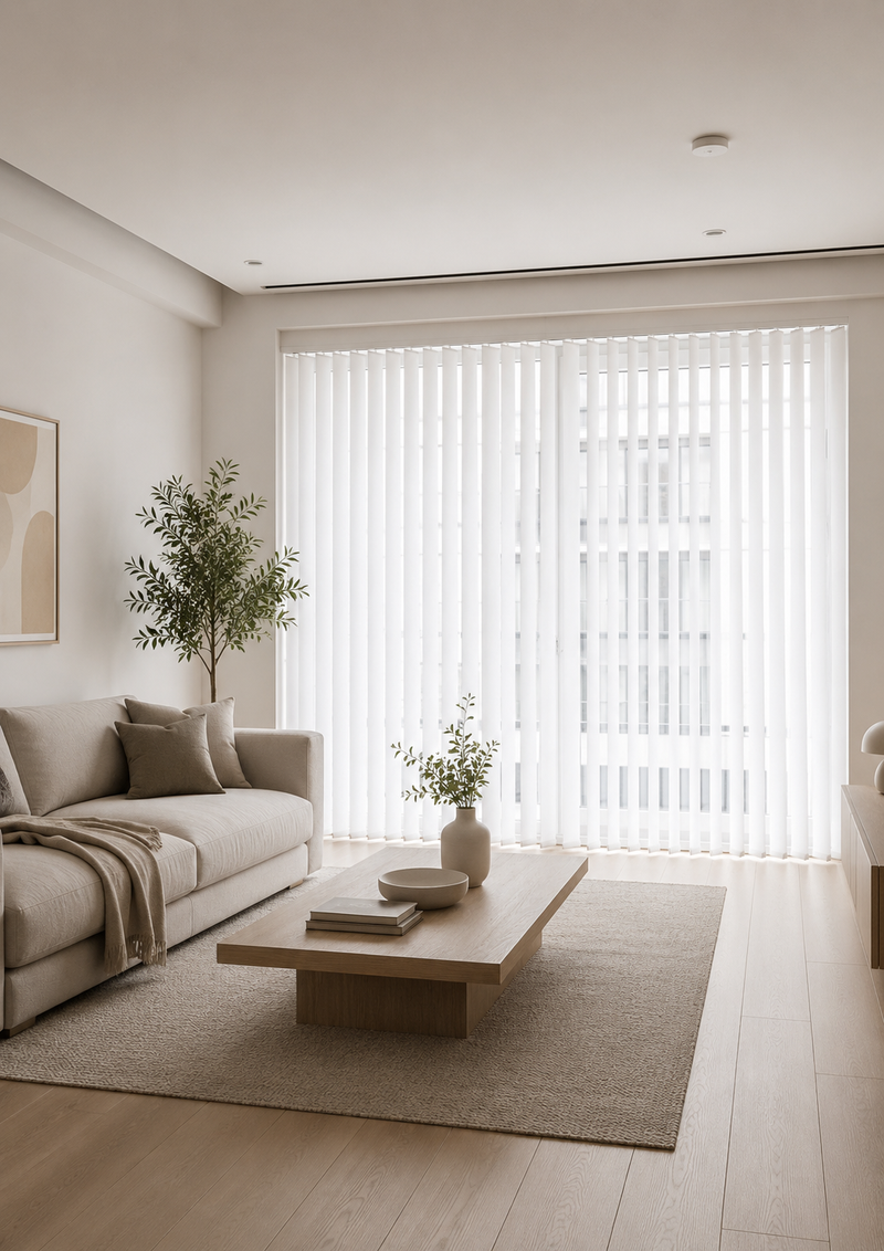 Made-to-measure vertical blinds inspiration